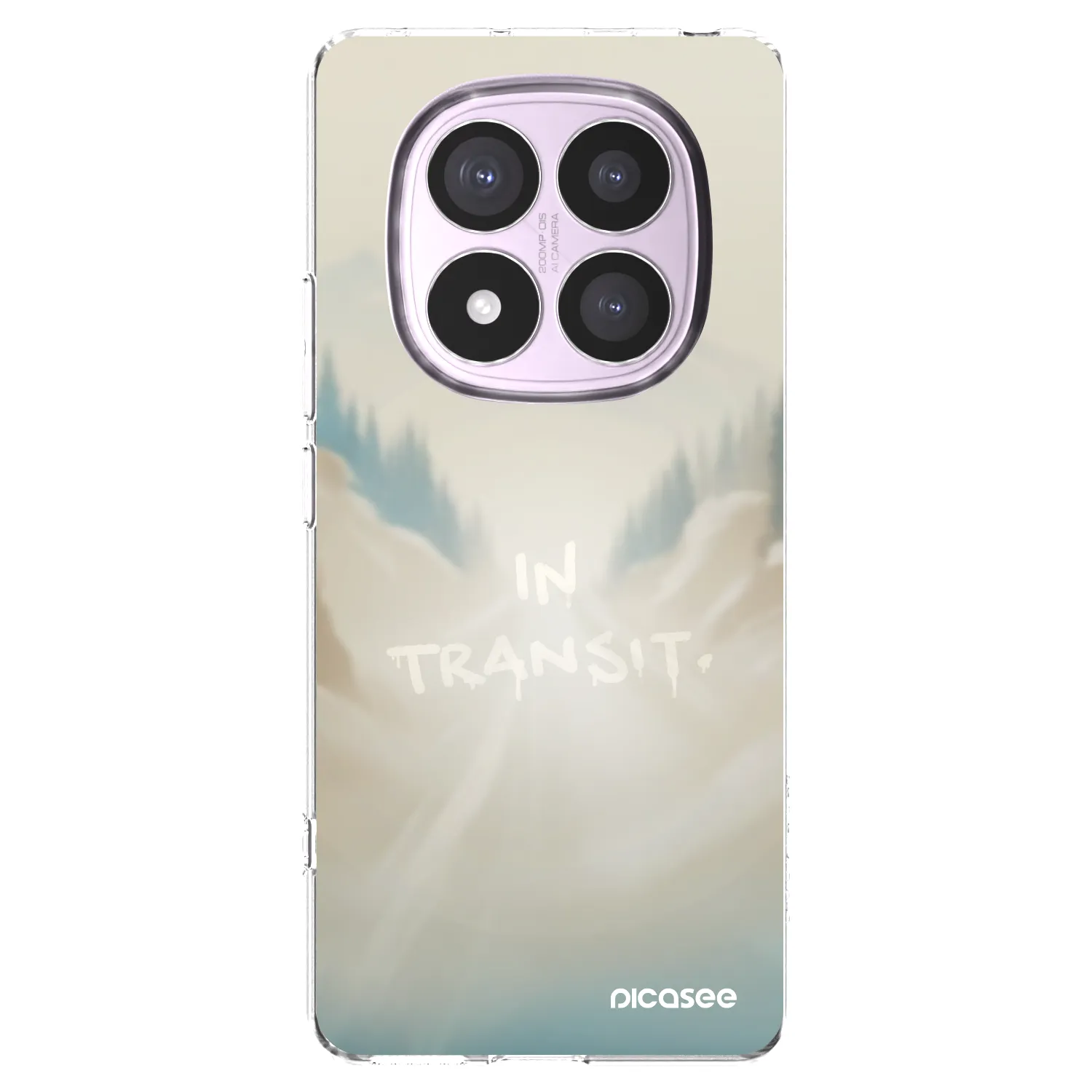 Picasee silikonový průhledný obal pro Xiaomi Redmi Note 14 Pro 5G - IN TRANSIT