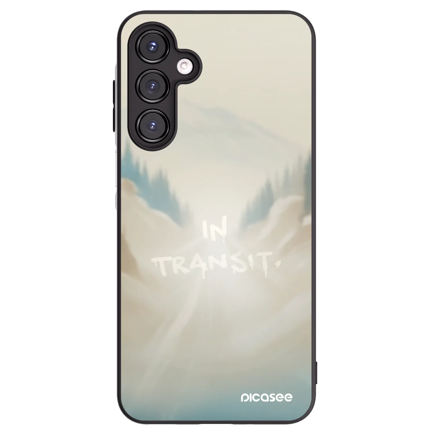 Picasee silikonový černý obal pro Samsung Galaxy A16 5G - IN TRANSIT