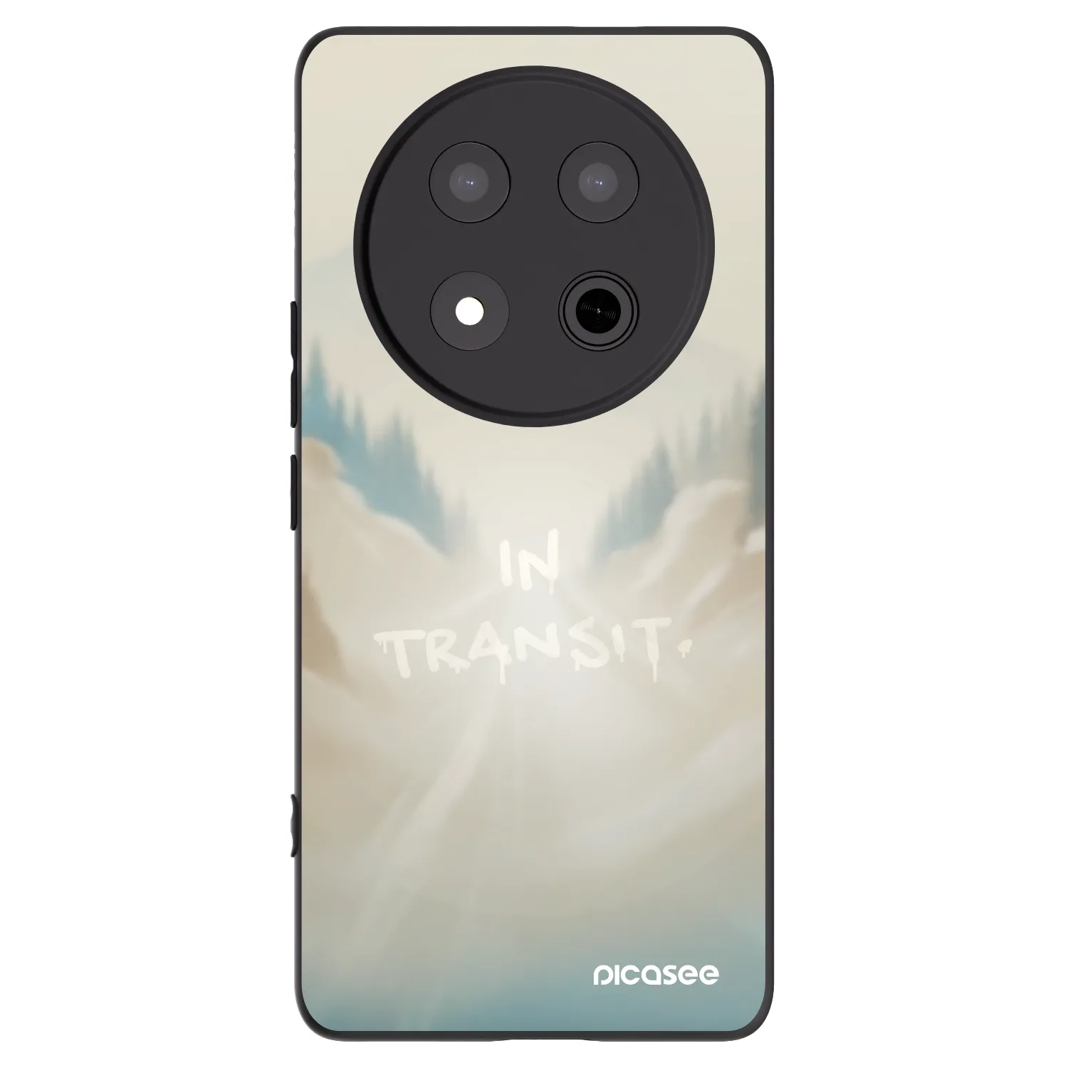 Picasee silikonový černý obal pro Honor Magic7 Lite 5G - IN TRANSIT