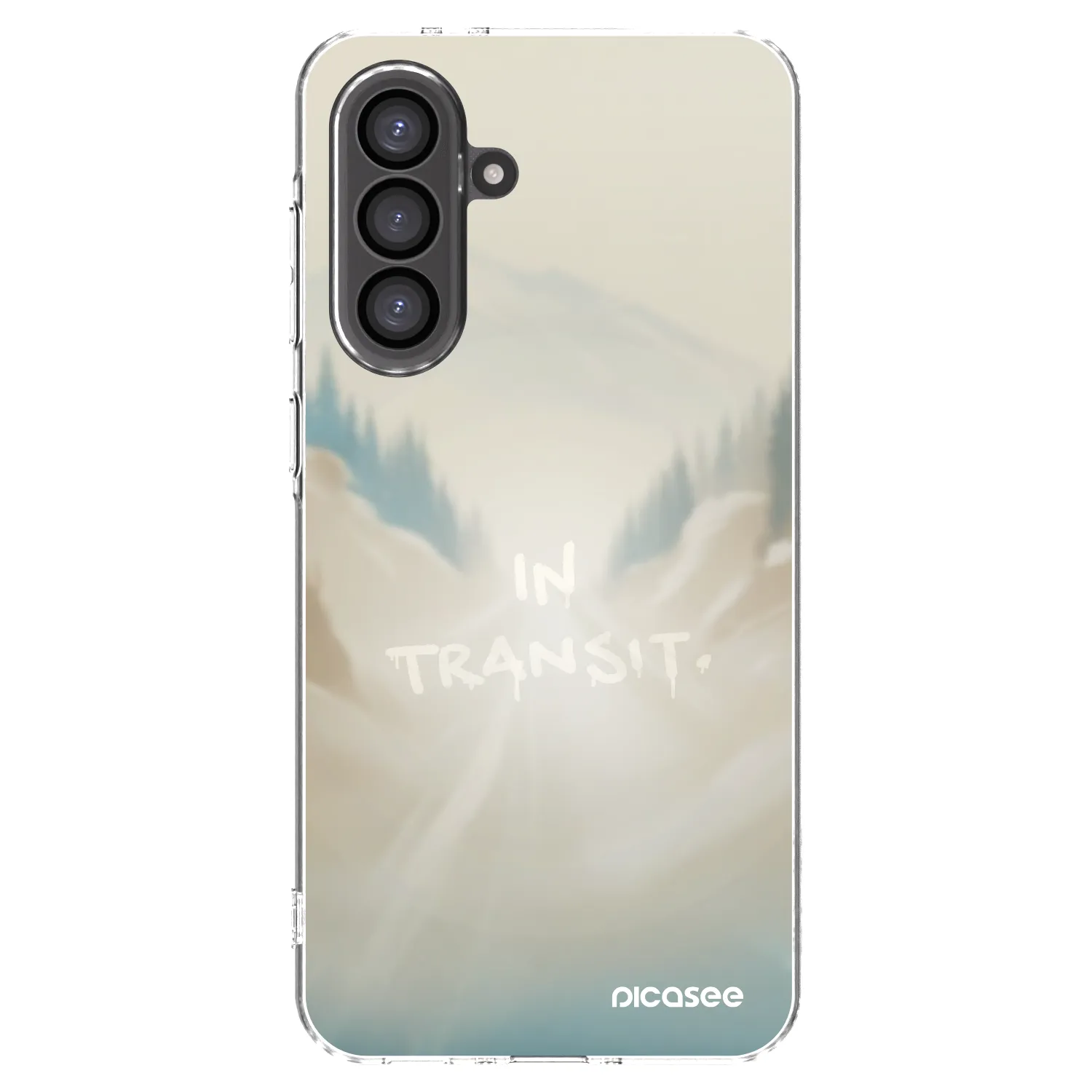 Picasee silikonový průhledný obal pro Samsung Galaxy A36 5G - IN TRANSIT