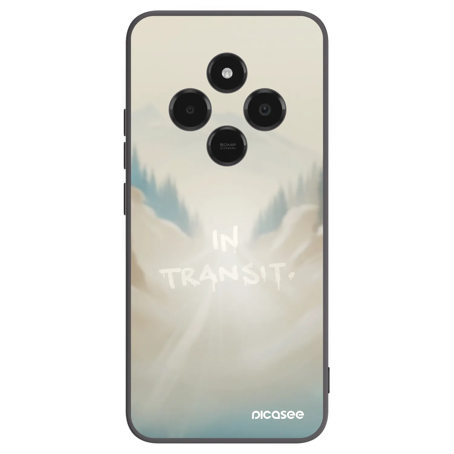 Picasee silikonový černý obal pro Xiaomi Poco C75 - IN TRANSIT