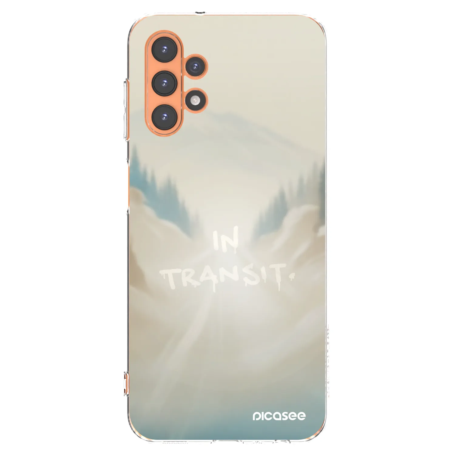 Picasee silikonový průhledný obal pro Samsung Galaxy A13 5G - IN TRANSIT
