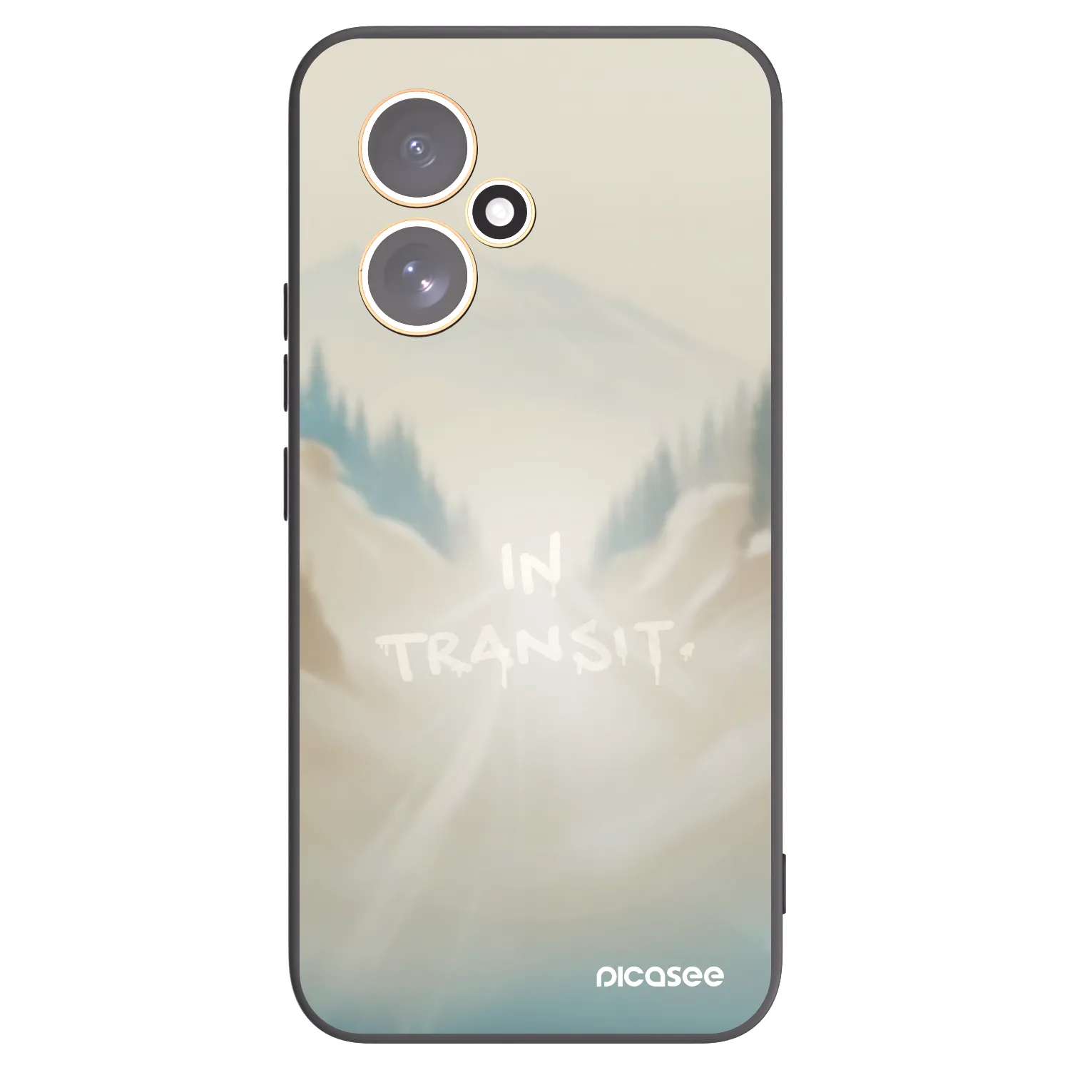 Picasee silikonový černý obal pro Honor 400 5G - IN TRANSIT