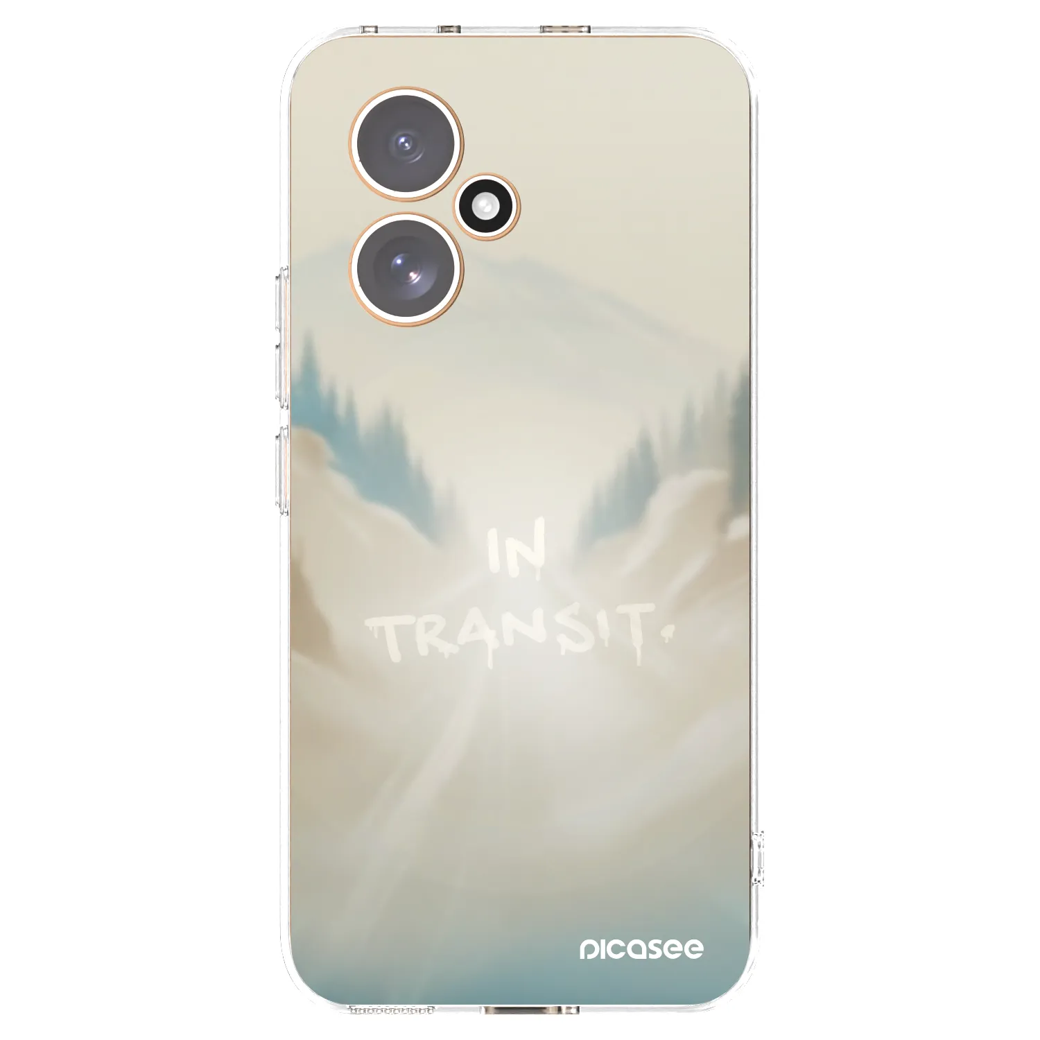 Picasee silikonový průhledný obal pro Honor 400 5G - IN TRANSIT