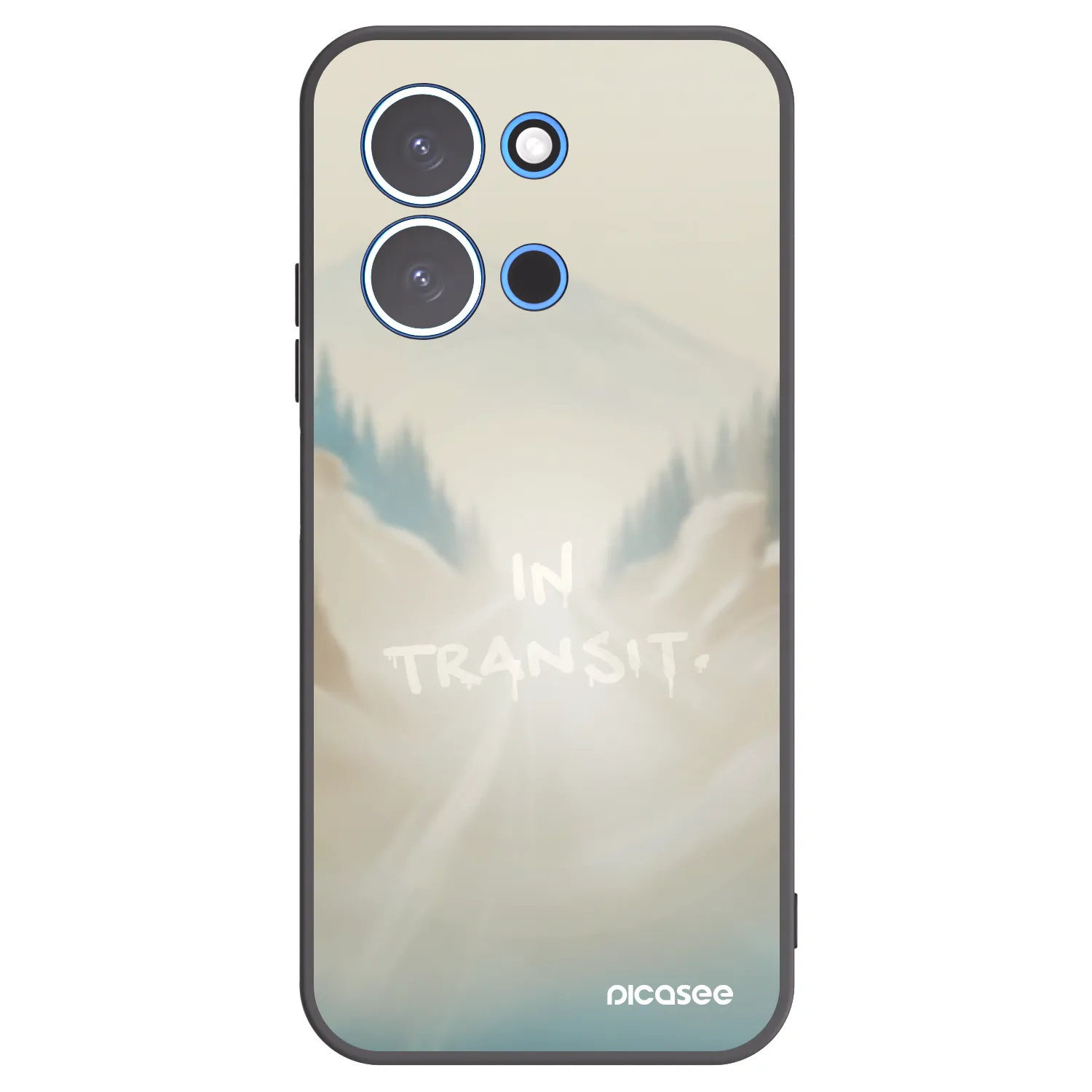 Picasee silikonový černý obal pro Xiaomi Redmi 15C 4G - IN TRANSIT