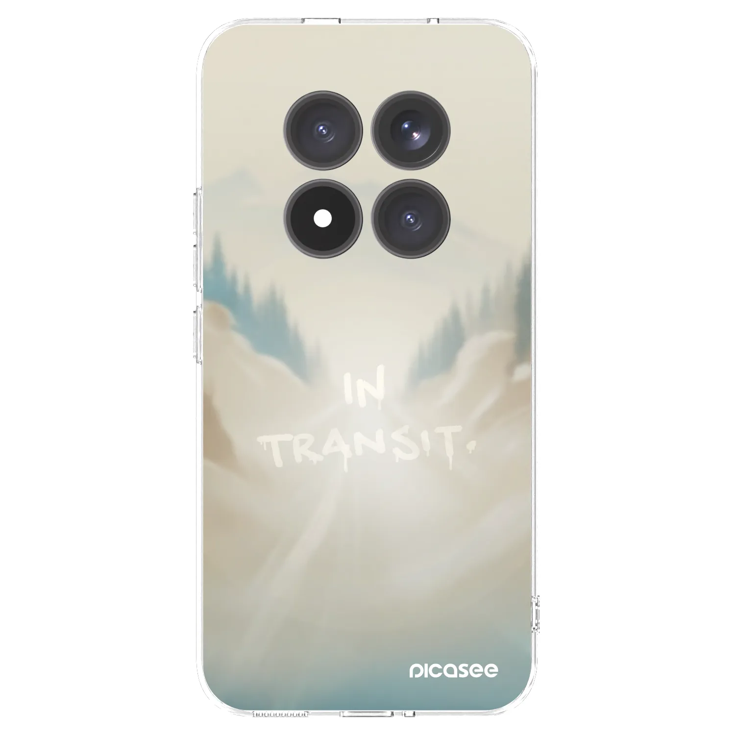 Picasee silikonový průhledný obal pro Xiaomi Redmi Note 15 Pro+ - IN TRANSIT