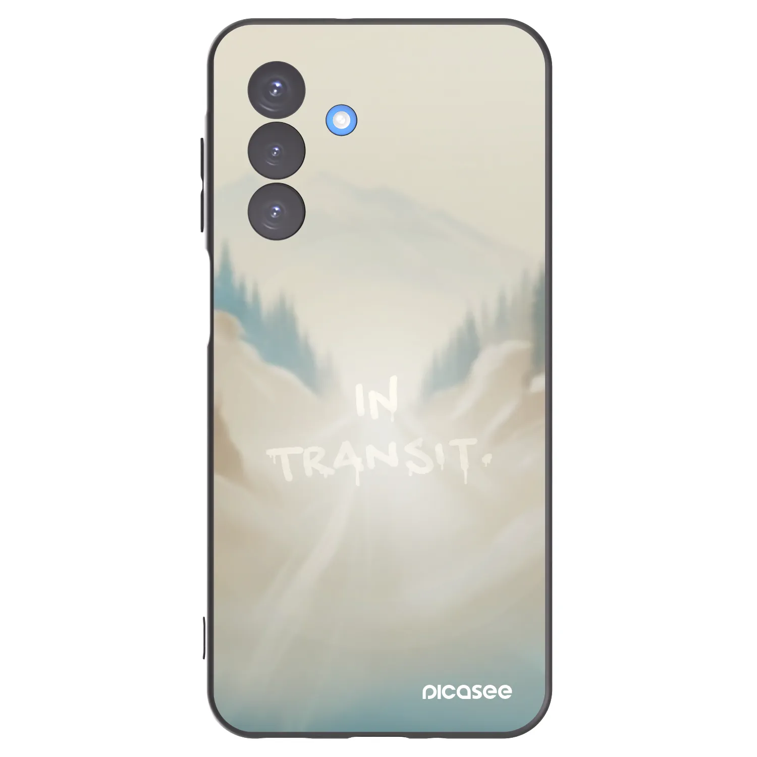 Picasee silikonový černý obal pro Samsung Galaxy A17 5G - IN TRANSIT