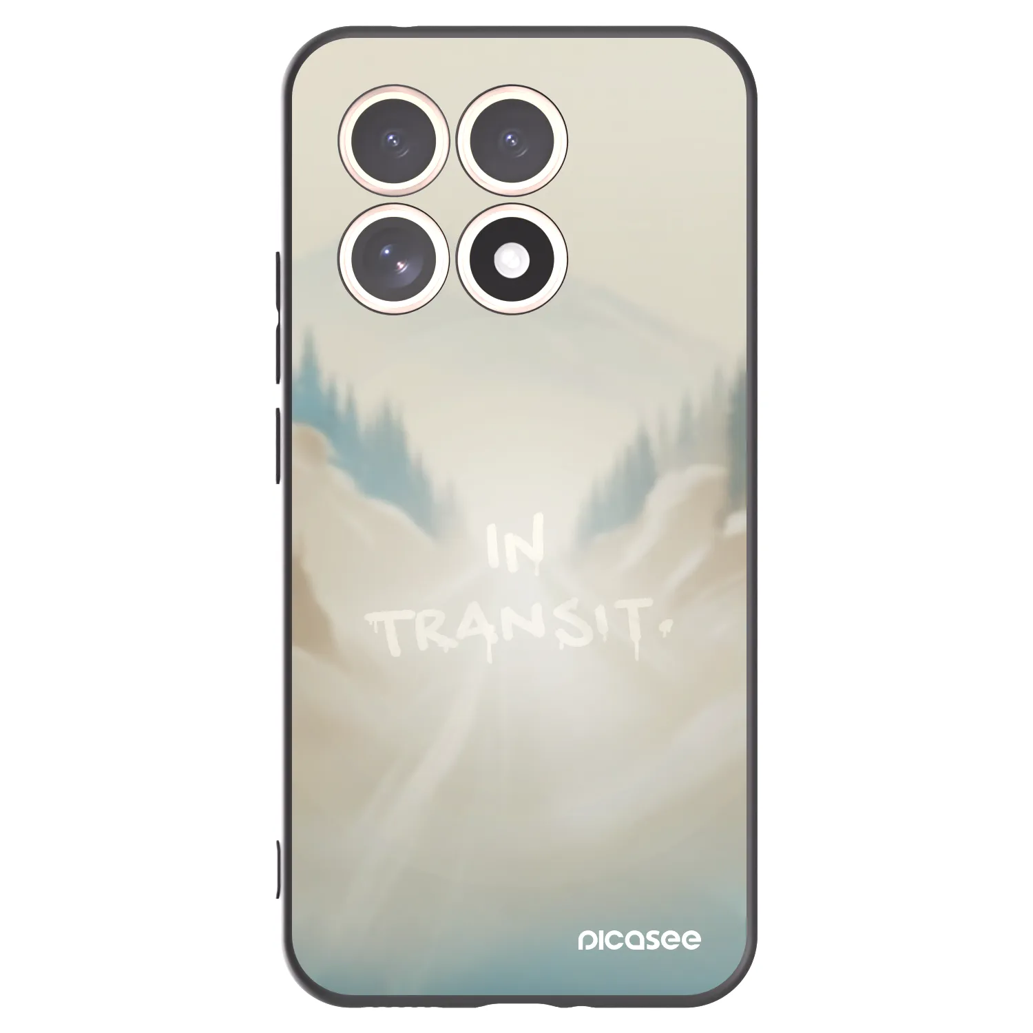 Picasee silikonový černý obal pro Xiaomi 15T - IN TRANSIT