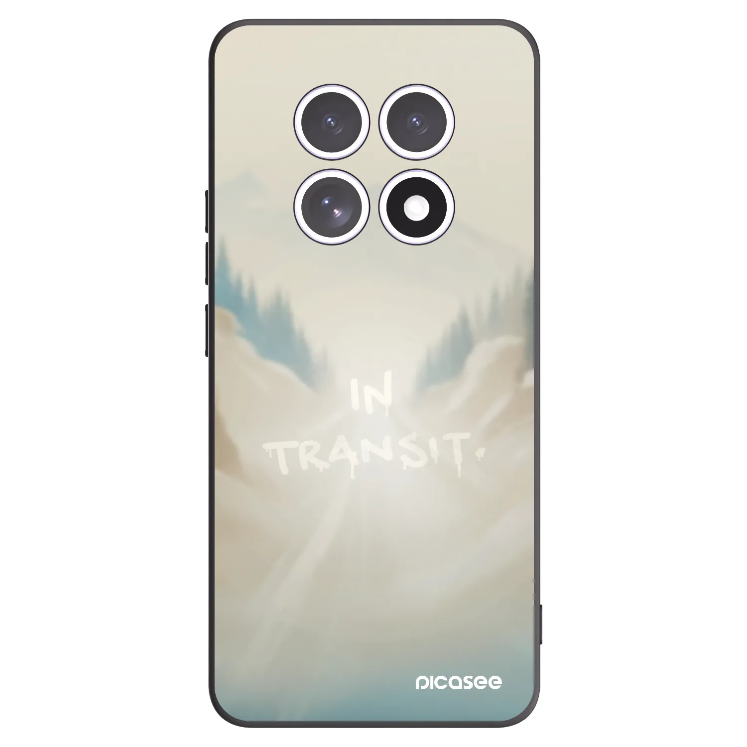 Picasee silikonový černý obal pro Xiaomi Redmi Note 15 5G - IN TRANSIT
