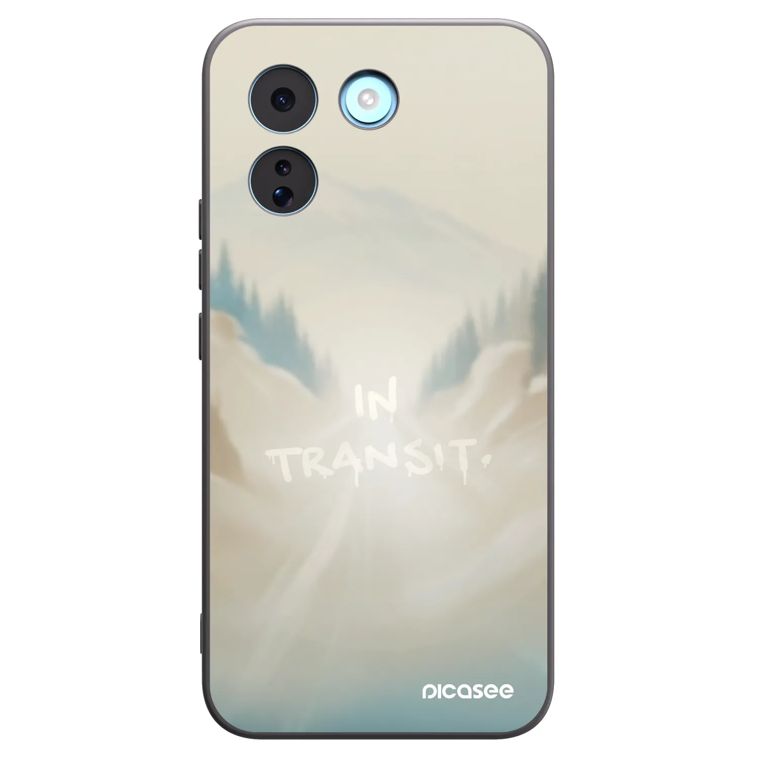 Picasee silikonový černý obal pro Xiaomi Redmi Note 17 Pro MAX 5G - IN TRANSIT