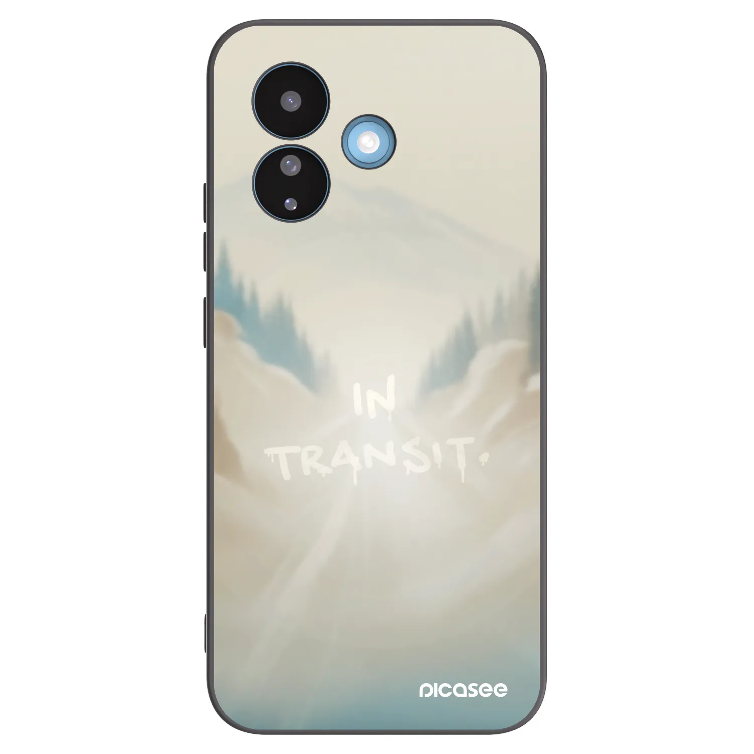 Picasee silikonový černý obal pro Xiaomi Redmi Note 17 Pro 5G - IN TRANSIT