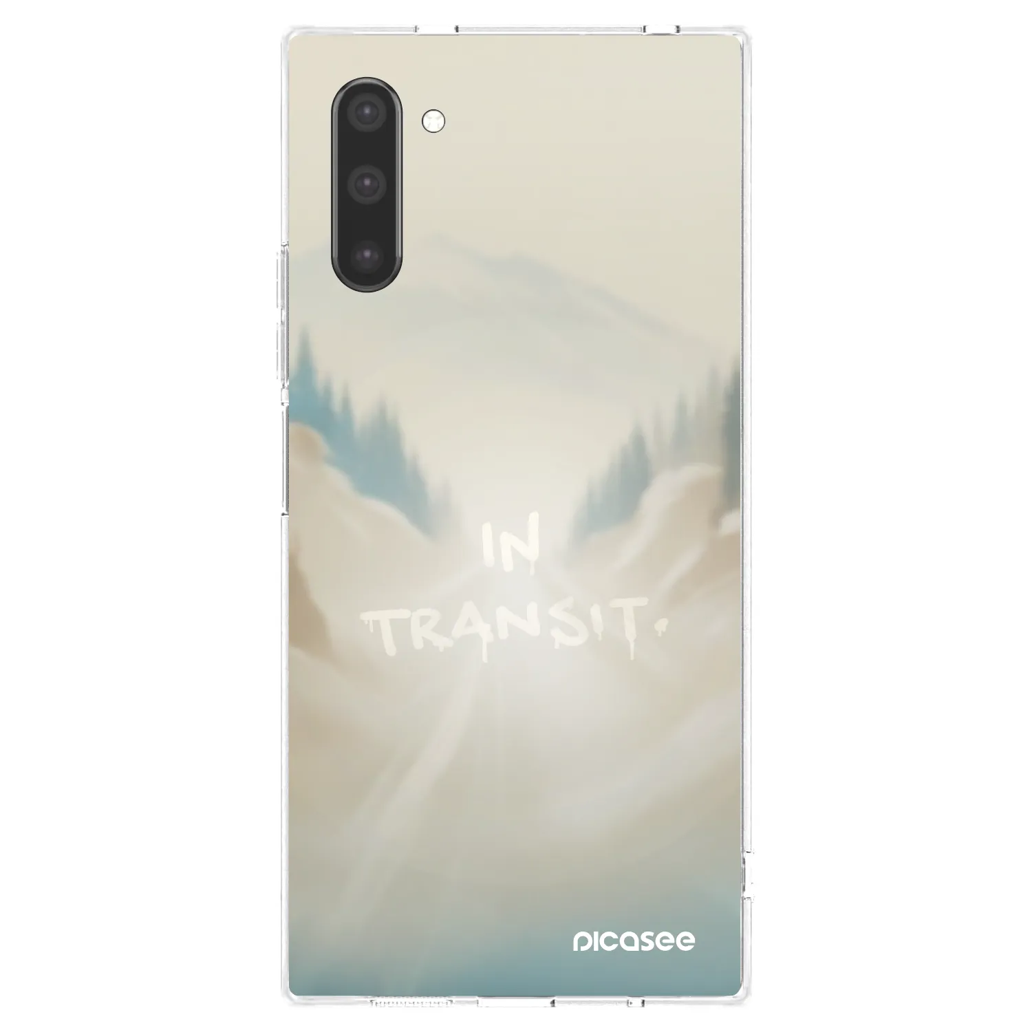 Picasee silikonový průhledný obal pro Samsung Galaxy Note 10 N970F - IN TRANSIT