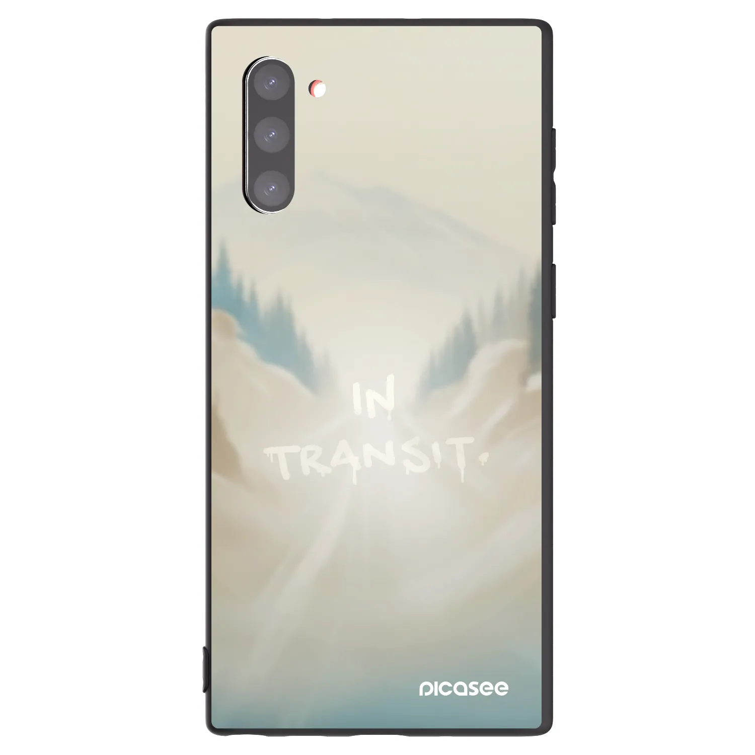 Picasee silikonový černý obal pro Samsung Galaxy Note 10 N970F - IN TRANSIT