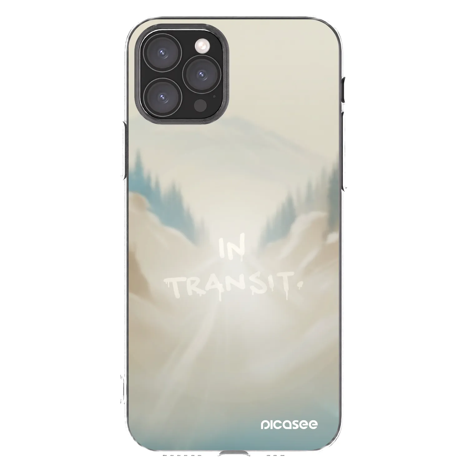Picasee silikonový průhledný obal pro Apple iPhone 11 Pro - IN TRANSIT