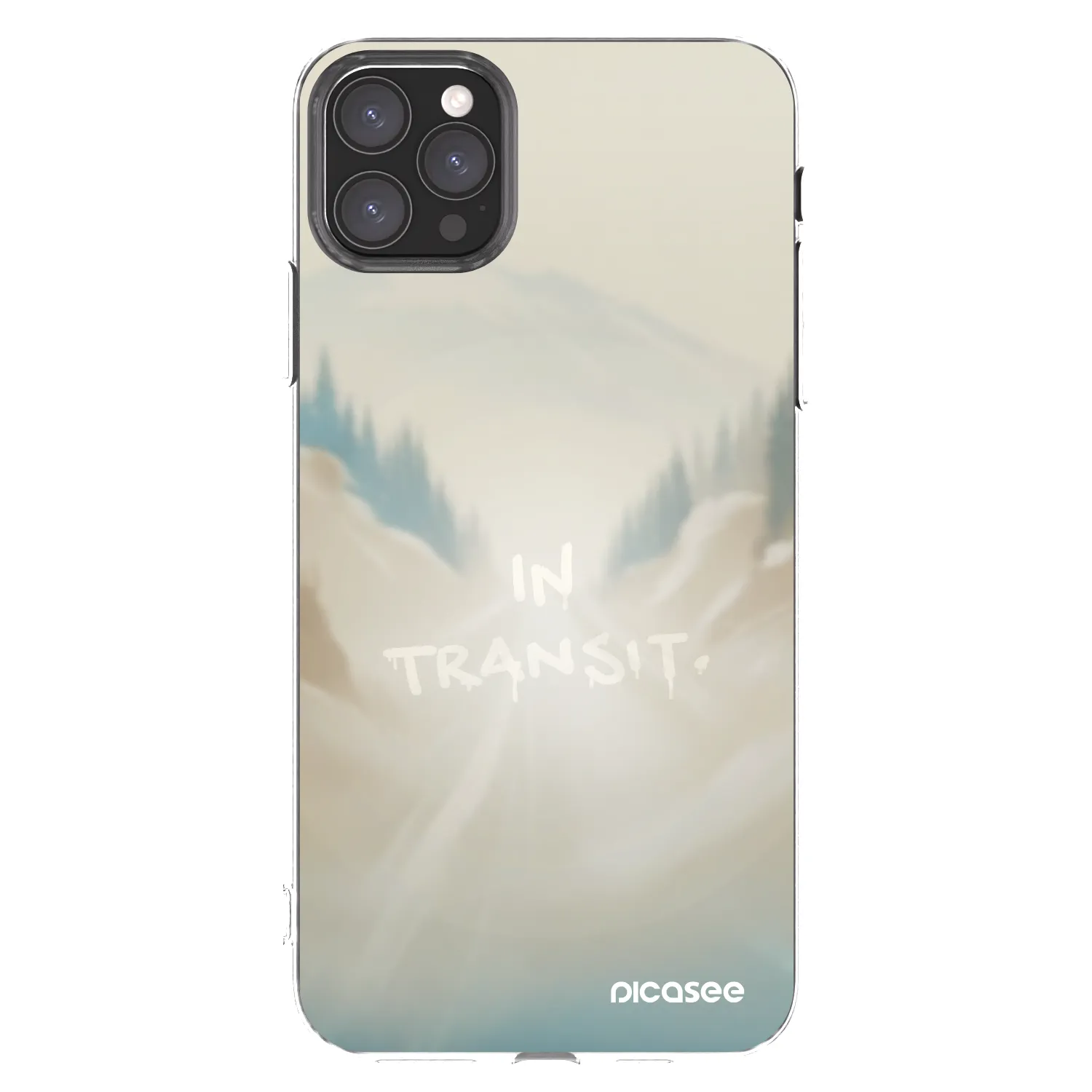 Picasee silikonový průhledný obal pro Apple iPhone 11 Pro Max - IN TRANSIT