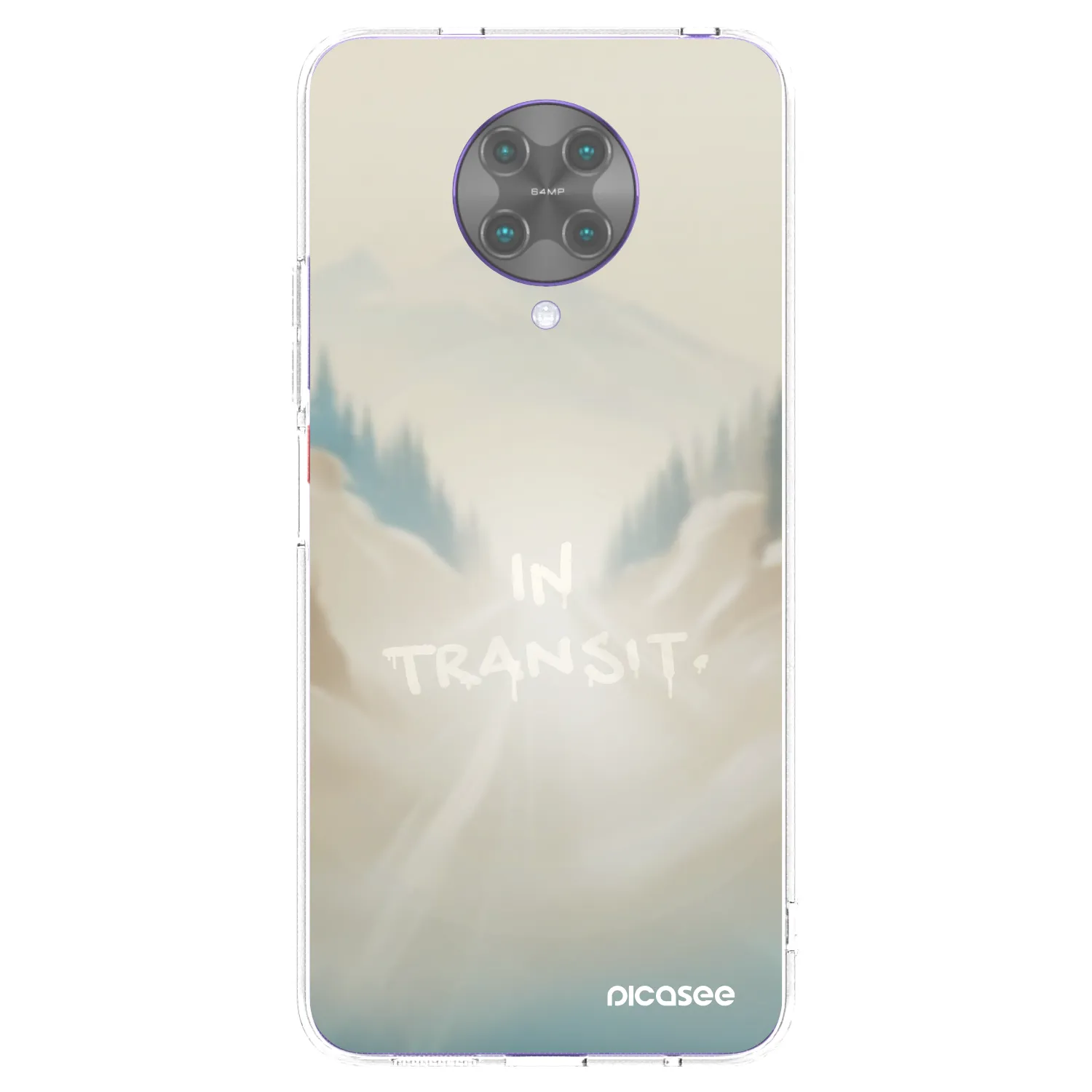 Picasee silikonový průhledný obal pro Xiaomi Poco F2 Pro - IN TRANSIT
