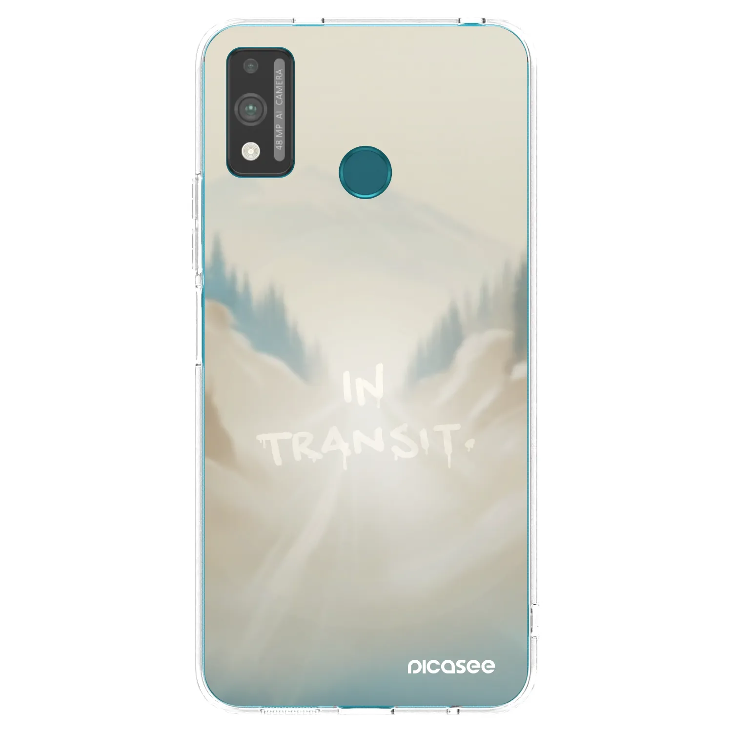 Picasee silikonový průhledný obal pro Honor 9X Lite - IN TRANSIT