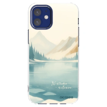 Picasee silikonový průhledný obal pro Apple iPhone 12 mini - NOTHERN SILENCE