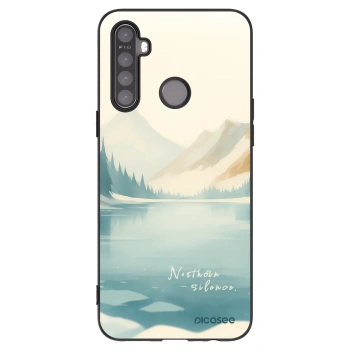 Picasee silikonový černý obal pro Realme 5 - NOTHERN SILENCE