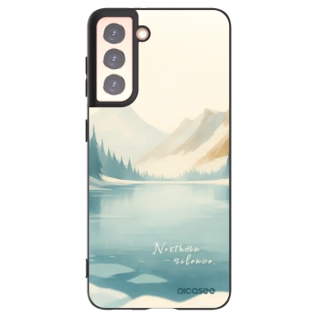 Picasee silikonový černý obal pro Samsung Galaxy S21 5G G991B - NOTHERN SILENCE