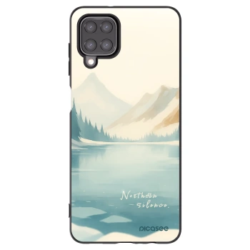 Picasee silikonový černý obal pro Samsung Galaxy A12 A125F - NOTHERN SILENCE