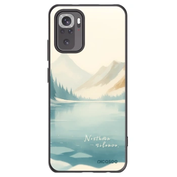 Picasee silikonový černý obal pro Xiaomi Redmi Note 10 - NOTHERN SILENCE