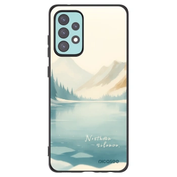 Picasee silikonový černý obal pro Samsung Galaxy A72 A725F - NOTHERN SILENCE