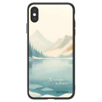 Picasee ULTIMATE CASE pro Apple iPhone XS Max - NOTHERN SILENCE