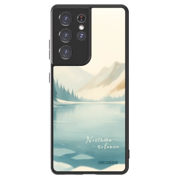 Picasee ULTIMATE CASE pro Samsung Galaxy S21 Ultra 5G G998B - NOTHERN SILENCE