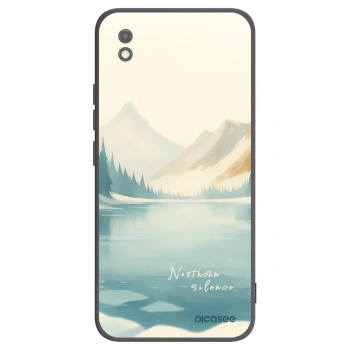 Picasee silikonový černý obal pro Xiaomi Redmi 9AT - NOTHERN SILENCE