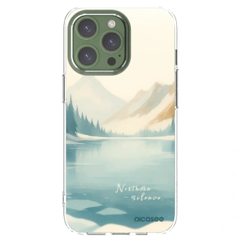 Picasee silikonový průhledný obal pro Apple iPhone 13 Pro - NOTHERN SILENCE