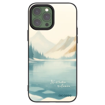 Picasee silikonový černý obal pro Apple iPhone 13 Pro Max - NOTHERN SILENCE