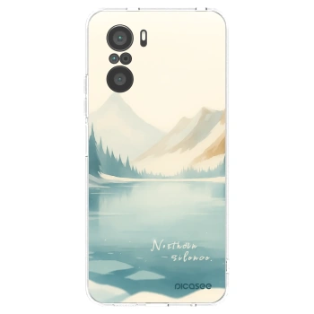 Picasee silikonový průhledný obal pro Xiaomi Poco F3 - NOTHERN SILENCE
