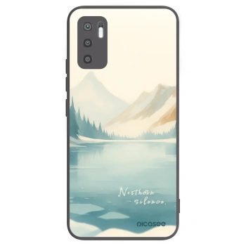 Picasee silikonový černý obal pro Xiaomi Redmi Note 10 5G - NOTHERN SILENCE