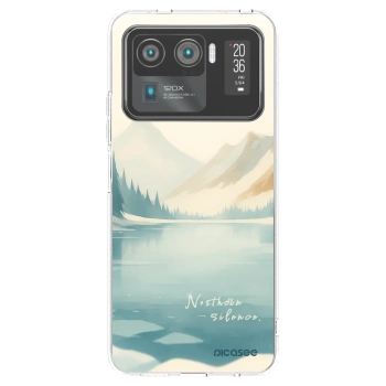 Picasee silikonový průhledný obal pro Xiaomi Mi 11 Ultra - NOTHERN SILENCE