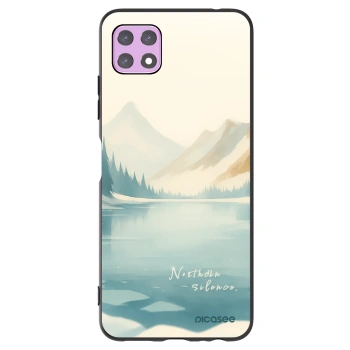 Picasee silikonový černý obal pro Samsung Galaxy A22 A226B 5G - NOTHERN SILENCE