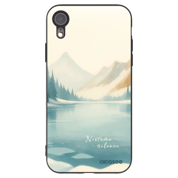 Picasee silikonový černý obal pro Apple iPhone XR - NOTHERN SILENCE