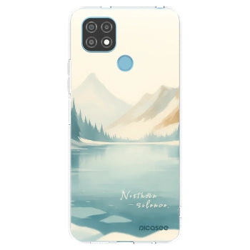Picasee silikonový průhledný obal pro Realme C21 - NOTHERN SILENCE