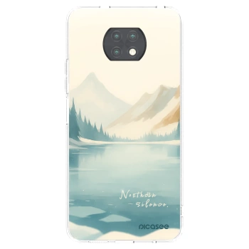 Picasee silikonový průhledný obal pro Xiaomi Redmi Note 9T - NOTHERN SILENCE