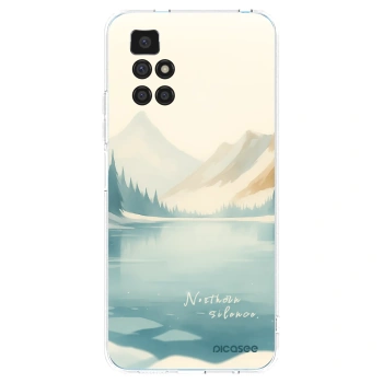 Picasee silikonový průhledný obal pro Xiaomi Redmi 10 - NOTHERN SILENCE