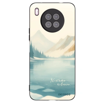 Picasee silikonový černý obal pro Huawei Nova 8i - NOTHERN SILENCE