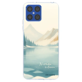 Picasee silikonový průhledný obal pro Honor X8 4G - NOTHERN SILENCE