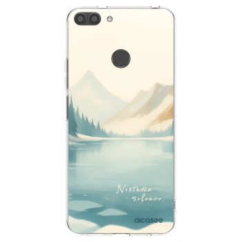 Picasee silikonový průhledný obal pro Huawei P Smart - NOTHERN SILENCE