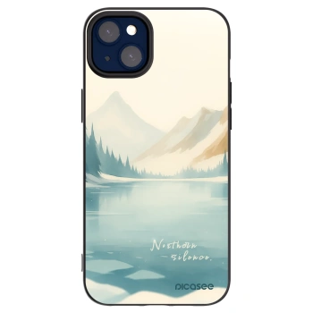 Picasee silikonový černý obal pro Apple iPhone 14 Plus - NOTHERN SILENCE