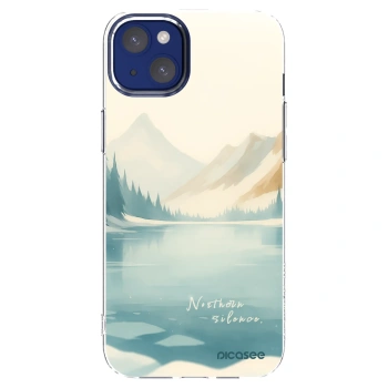 Picasee silikonový průhledný obal pro Apple iPhone 14 Plus - NOTHERN SILENCE