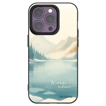 Picasee silikonový černý obal pro Apple iPhone 14 Pro - NOTHERN SILENCE