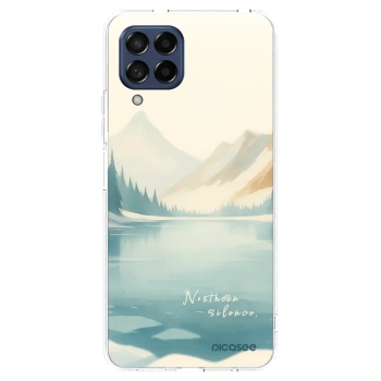 Picasee silikonový průhledný obal pro Samsung Galaxy M53 5G - NOTHERN SILENCE