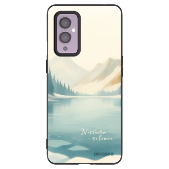 Picasee silikonový černý obal pro OnePlus 9 - NOTHERN SILENCE