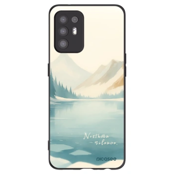 Picasee silikonový černý obal pro OPPO A94 5G - NOTHERN SILENCE