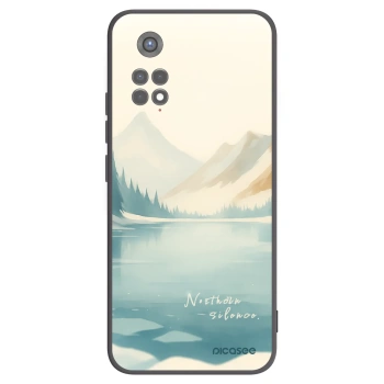 Picasee silikonový černý obal pro Xiaomi Redmi Note 11S 5G - NOTHERN SILENCE